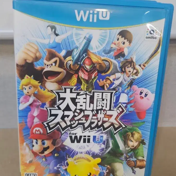 닌텐도 Wii U 대난투 스매시브라더스 게임팩 일판