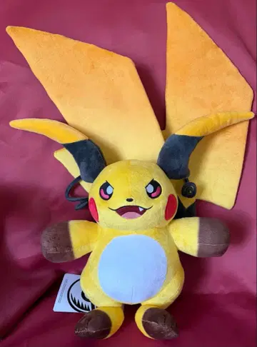 Pokemon 메가 라이츄 X/포켓몬 센터 한정판 봉제 인형