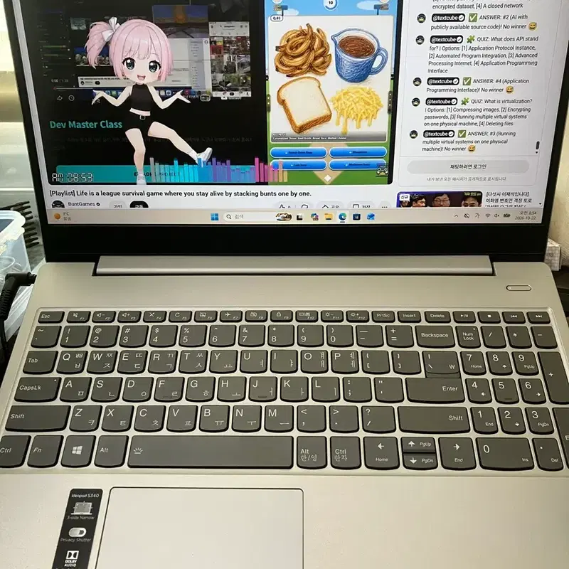 레노버 IdeaPad S340 15.6 12G 768G 노트북