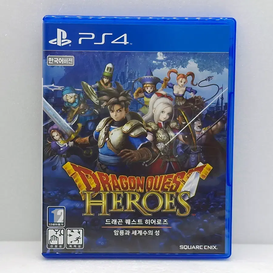 PS4 드래곤 퀘스트 히어로즈 암룡과 세계수의 성 정발 한글판(PSN0545)
