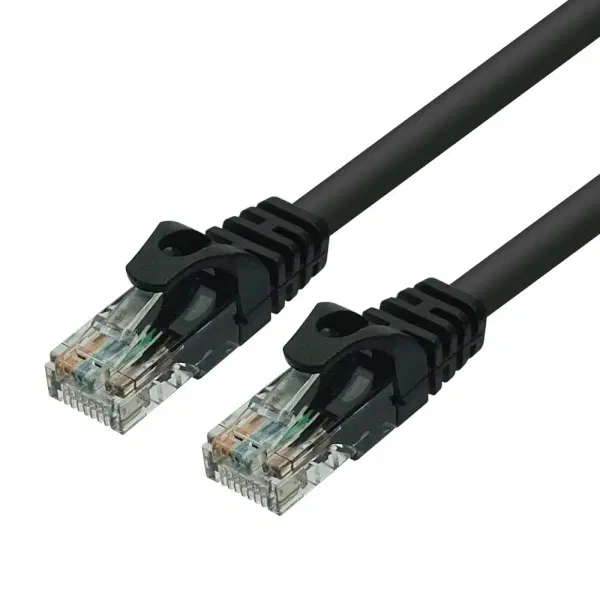 10m 블랙 CAT.5E UTP 다이렉트 단선 랜케이블 150Mbps