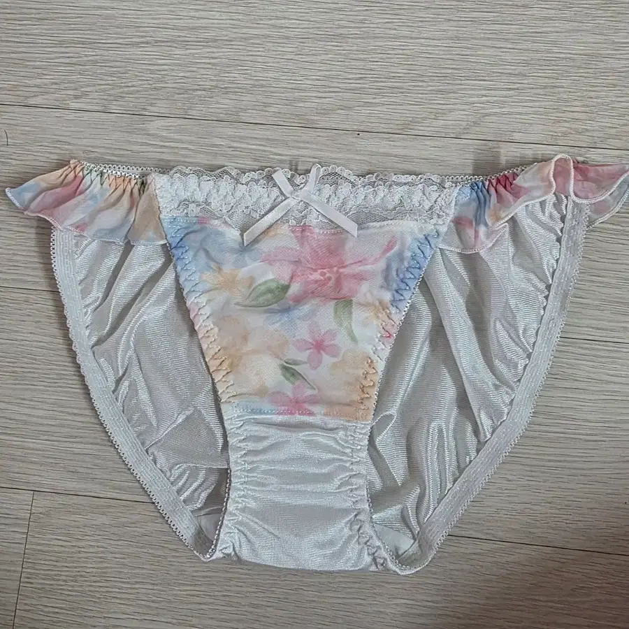일본 플라워 패턴 속옷 팬티