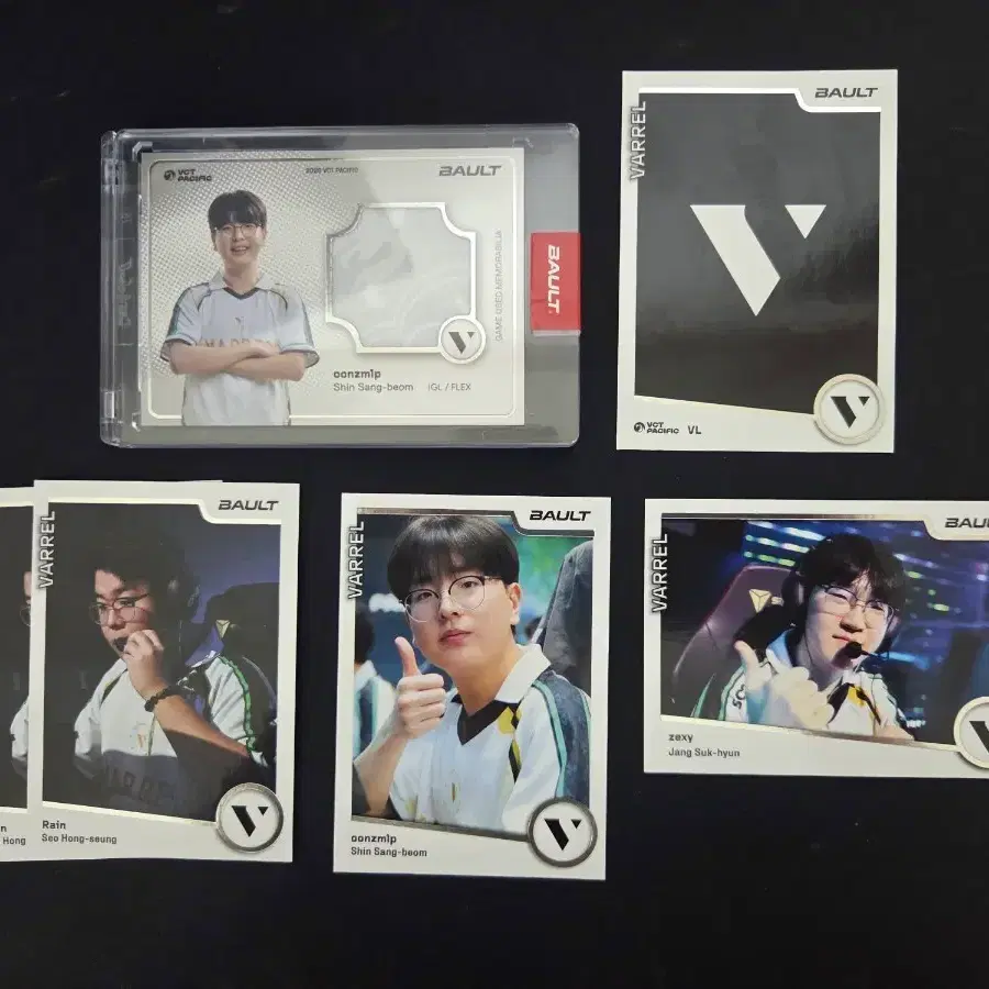vct bault 발로란트 VL 바렐 카드 일괄
