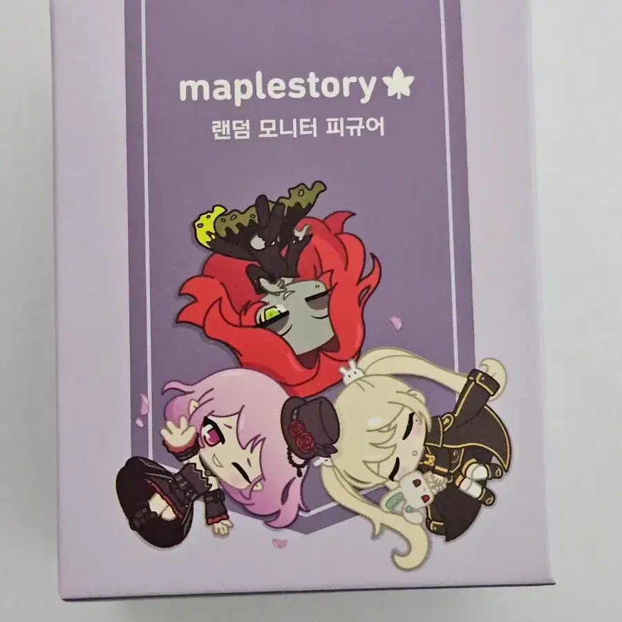 메이플스토리 메이플 텀블벅 펀딩 모니터 피규어 미개봉