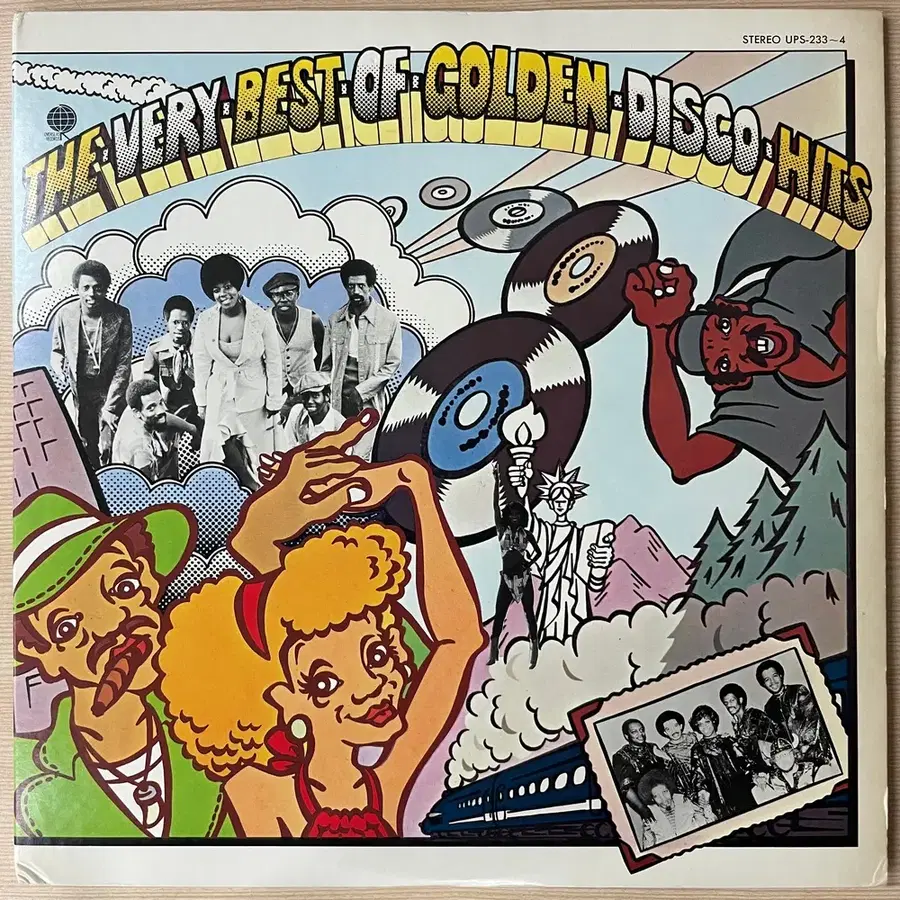 (수입LP) Various / The Very Best Of Golden Disco Hits Vol. I & II