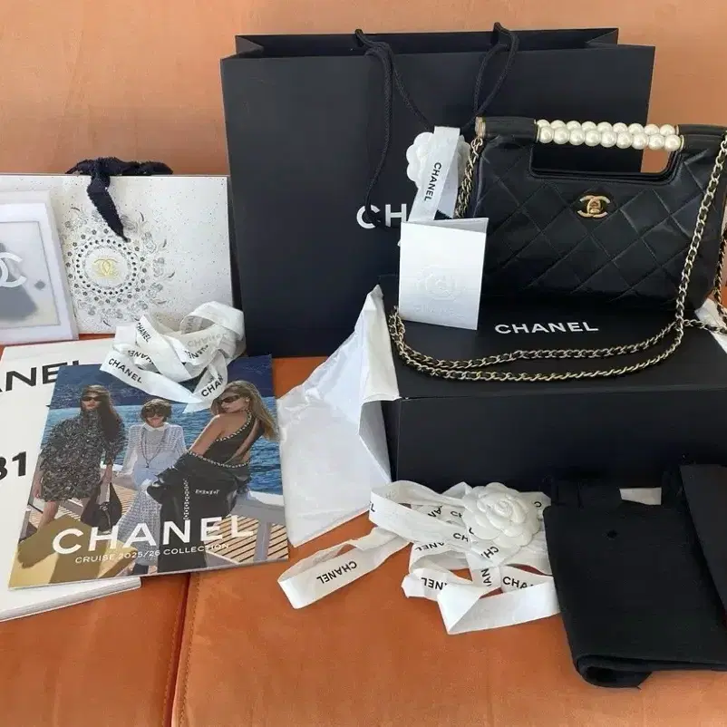 샤넬 CHANEL 2025 봄-여름 프리-컬렉션 컬렉션의 쇼핑백: AS5413 사진 1