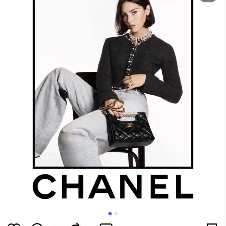 샤넬 CHANEL 2025 봄-여름 프리-컬렉션 컬렉션의 쇼핑백: AS5413 사진 3