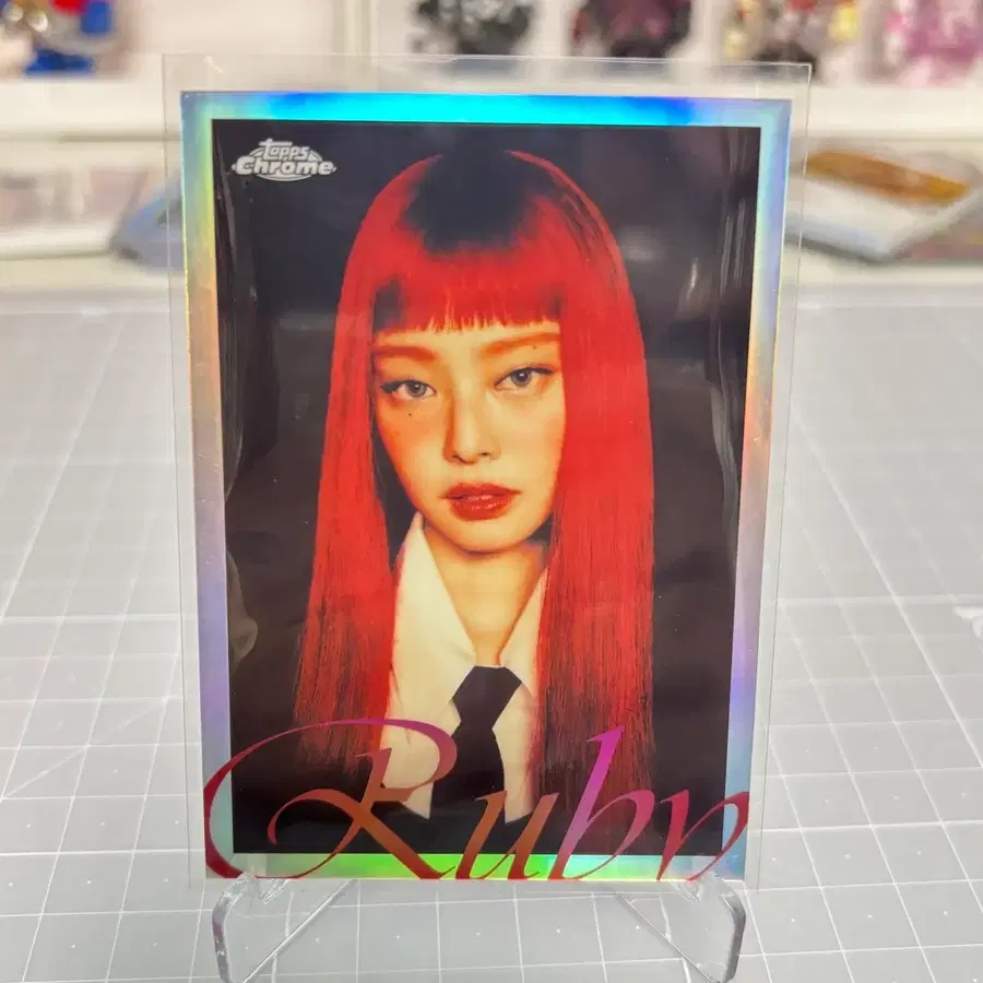 탑스크롬 제니(topps chrome jennie) sp카드