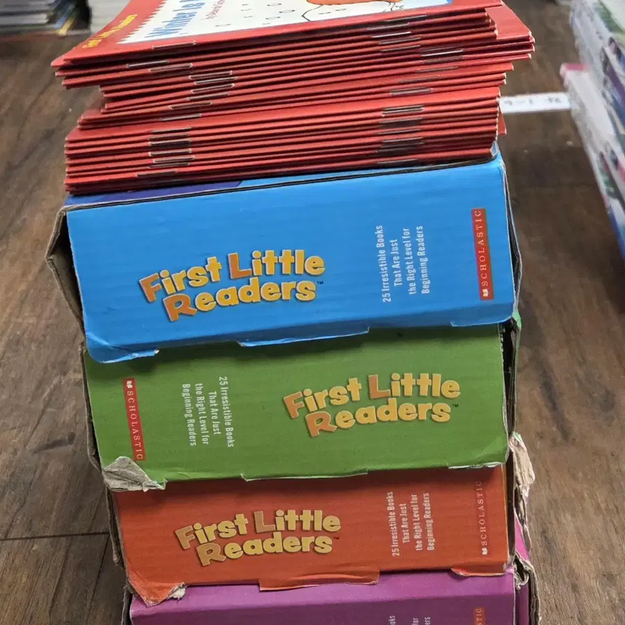 First Little Readers (레벨A-F) Scholastic 115권 세트 어린이영어 중고책