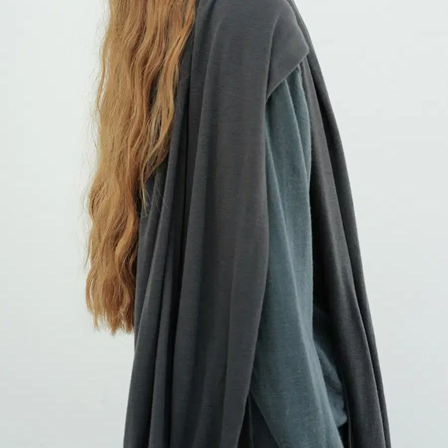 에레 밀라 더블 레이어드 머플러 스카프 EHRE Mila Double-Layered Muffler