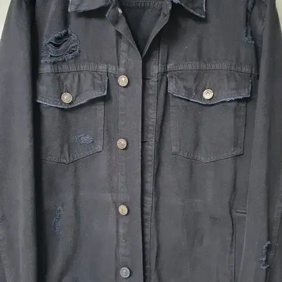 Bershka 블랙 워싱데님자켓(해외판) 105호(55X71cm)거의새옷!