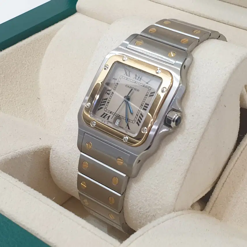 까르띠에 산토스 드 갈베 콤비 29MM W20011C4 사진 2