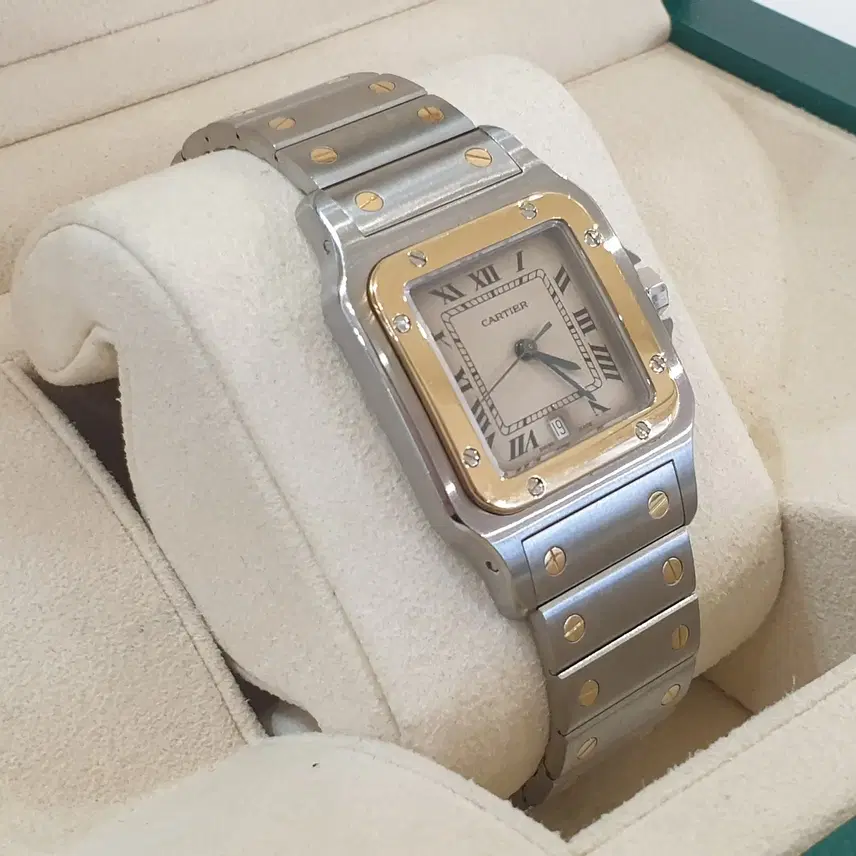 까르띠에 산토스 드 갈베 콤비 29MM W20011C4 사진 3