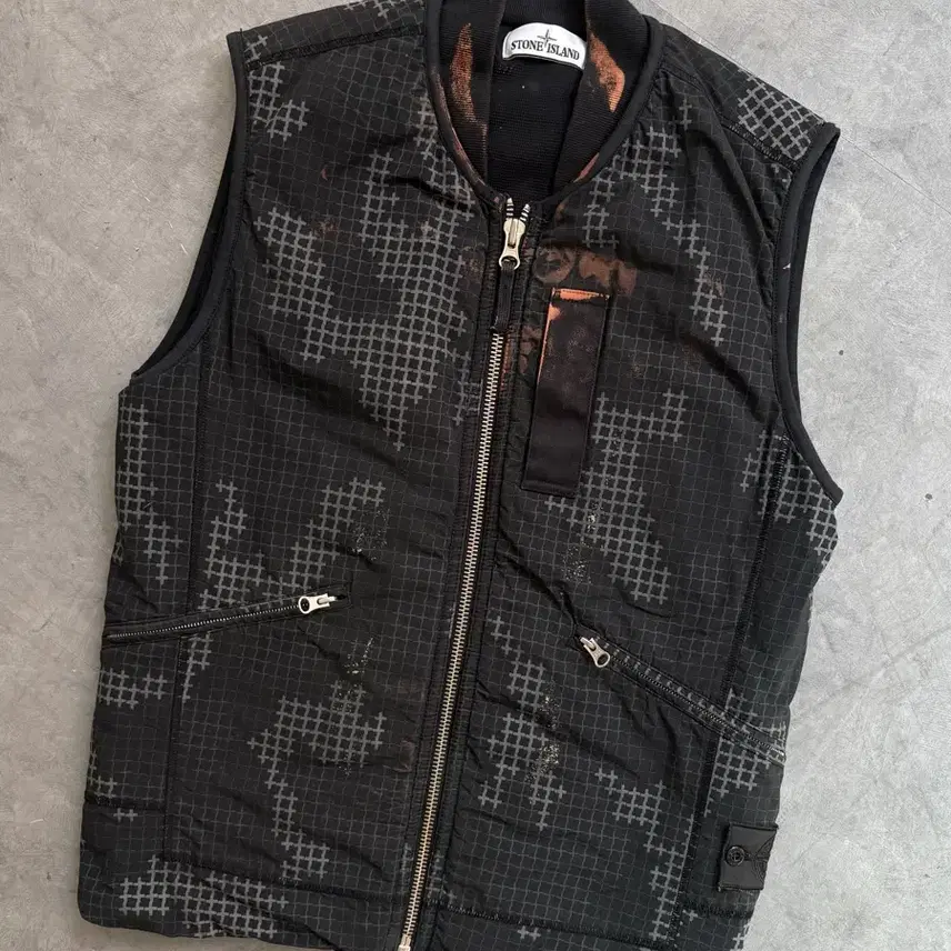 Stone Island ストーンアイランド シャドウワッペン グリード カモプラジュベスト