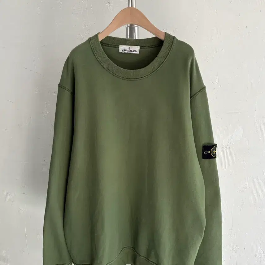 Stone Island ストーンアイランド ワッペングリーンマンツーマン