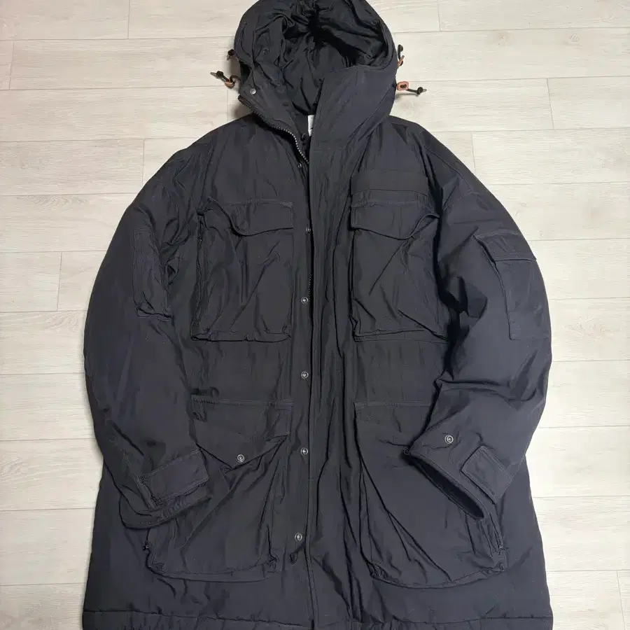 VISVIM 비즈빔 21AW 크루파 다운 자켓 블랙 3