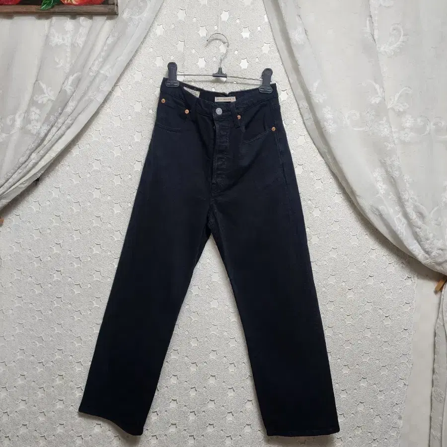 리바이스 블랙진 와이드팬츠 여성27