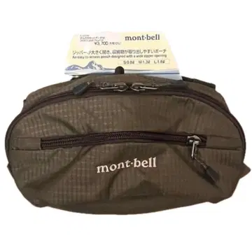 몽벨 mont-bell 웨스트 파우치 델타 가제트 파우치 카키 M