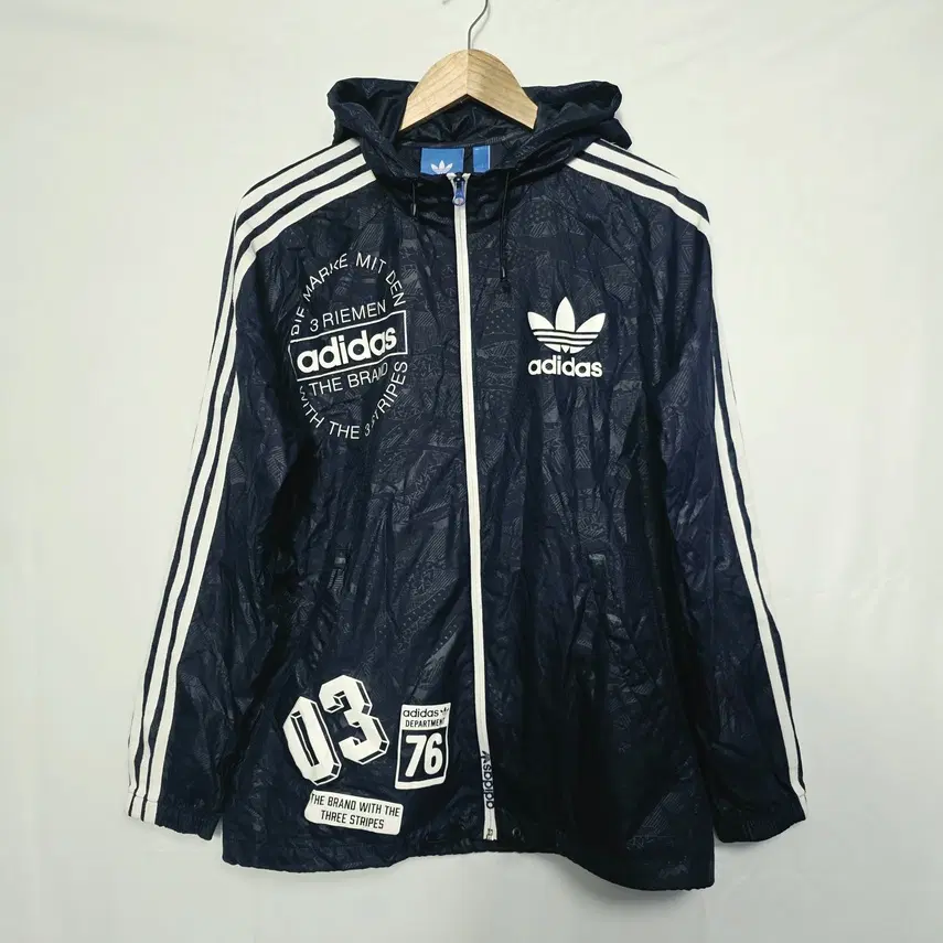 [ADIDAS] 남성 트레포일 오리지널 바람막이 후드집업 95