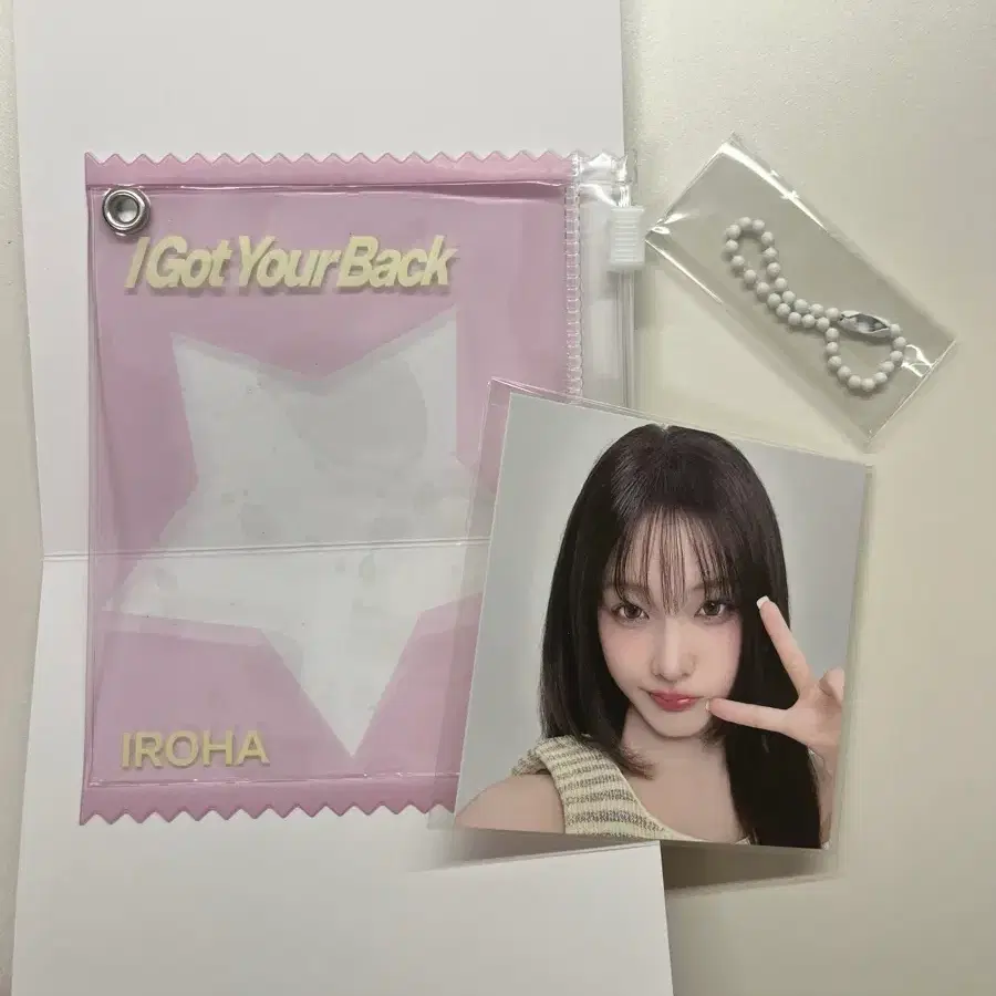illit 아일릿 I Got Your Back 팝업 슬라이더 포토케이스 이로하