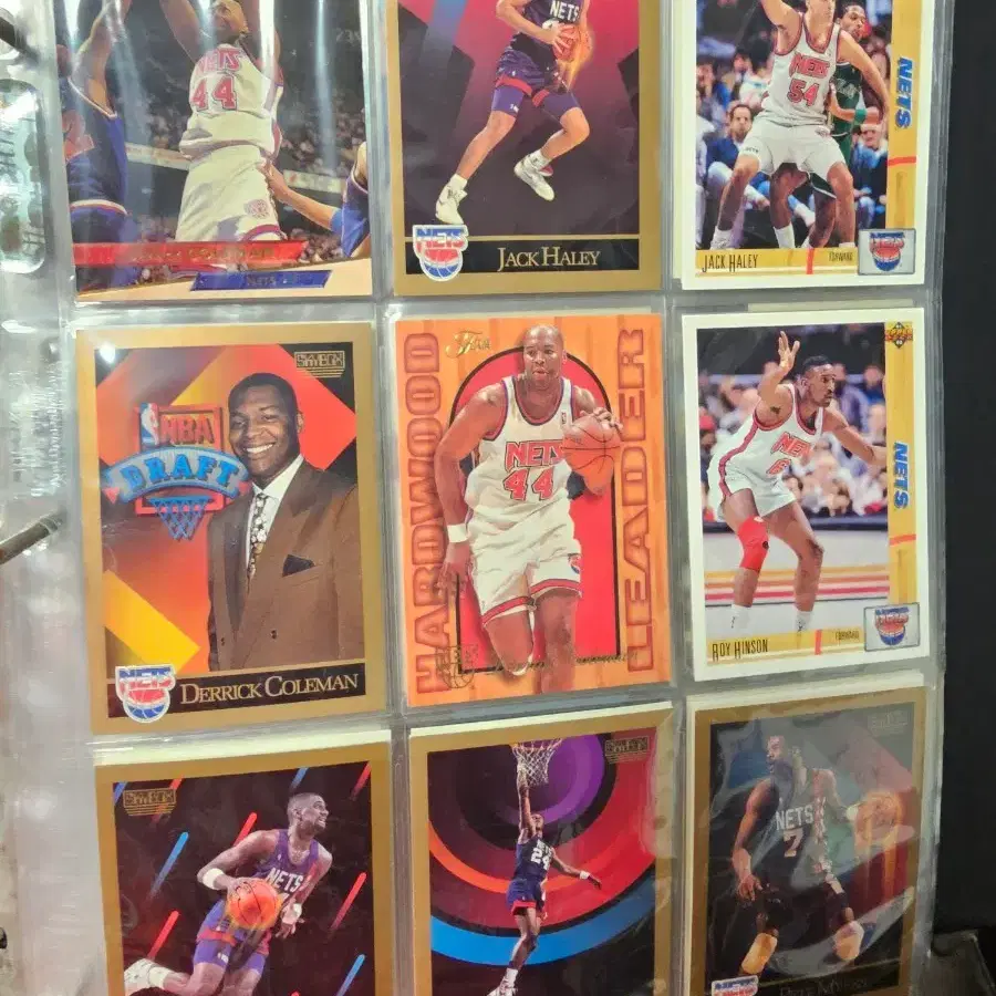 브루클린 네츠 NBA카드 바인더 일괄판매
