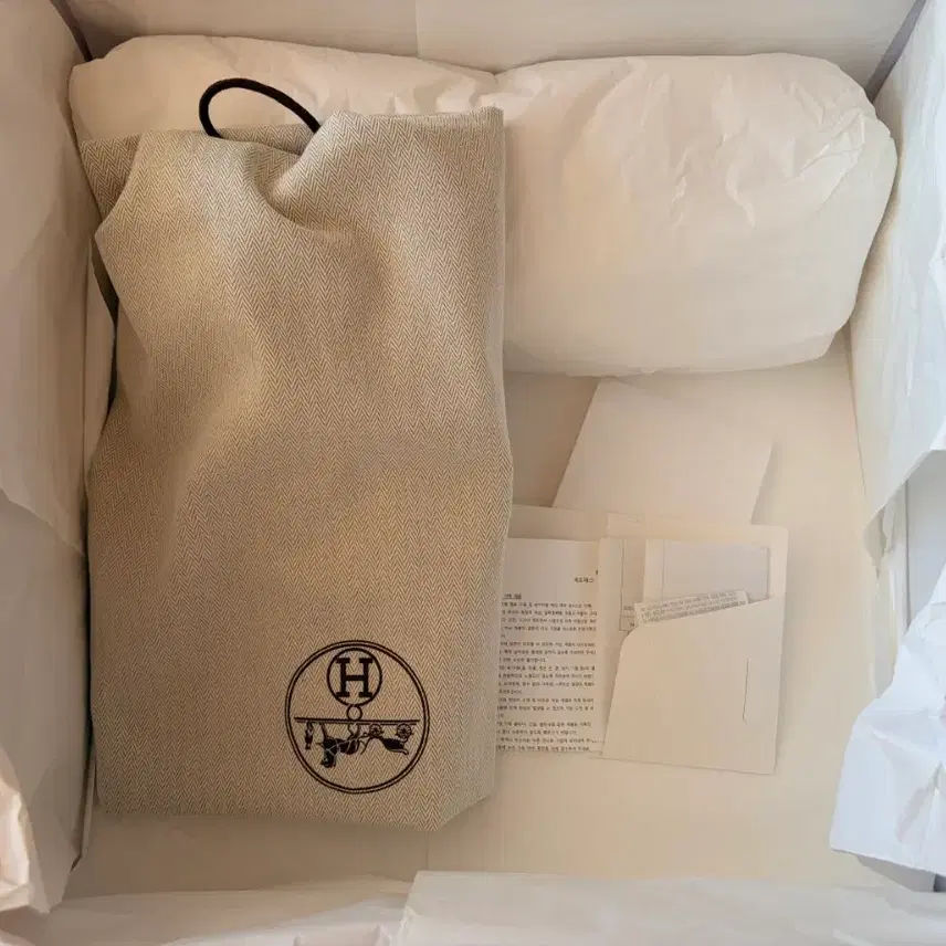 에르메스 가든파티 36 블랙(누아) 네곤다 K각인 국내매장판 풀셋 (트윌리 포함/민트급) 사진 2