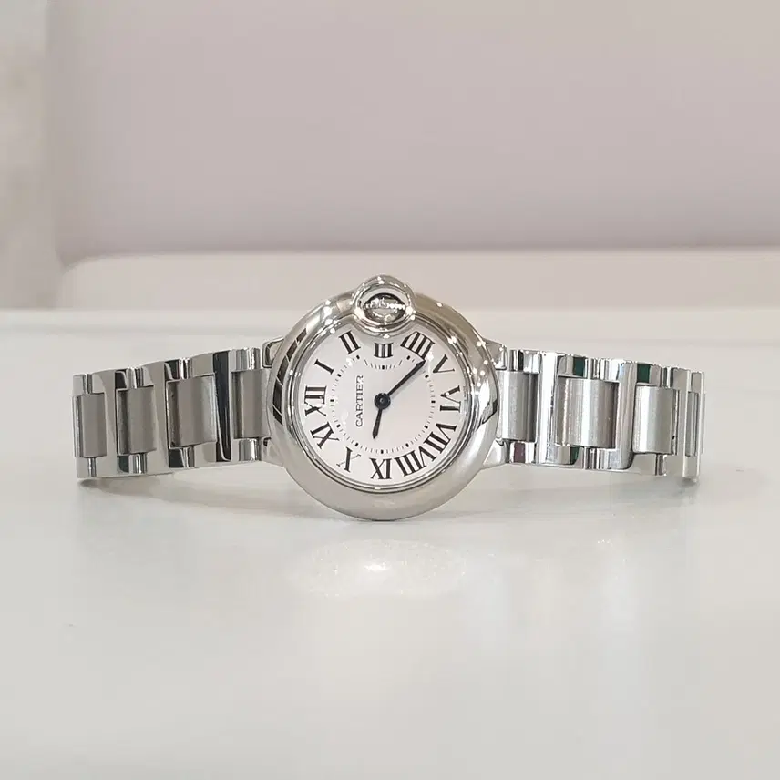 까르띠에 발롱 블루 드 스틸 28MM W6910Z4 사진 5
