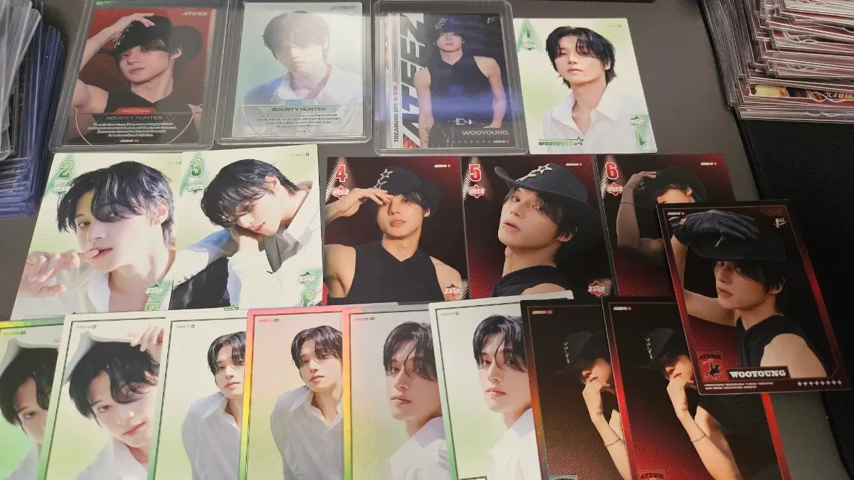 Tereca Ateez wooyoung 18 types bulk selling.