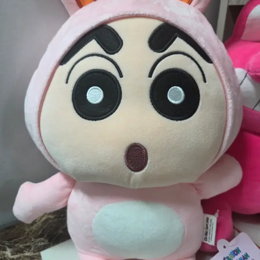 짱구 토끼 봉제인형35cm  초코비 일괄