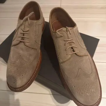 Clarks 1825 남성용 윙팁 스웨이드 슈즈