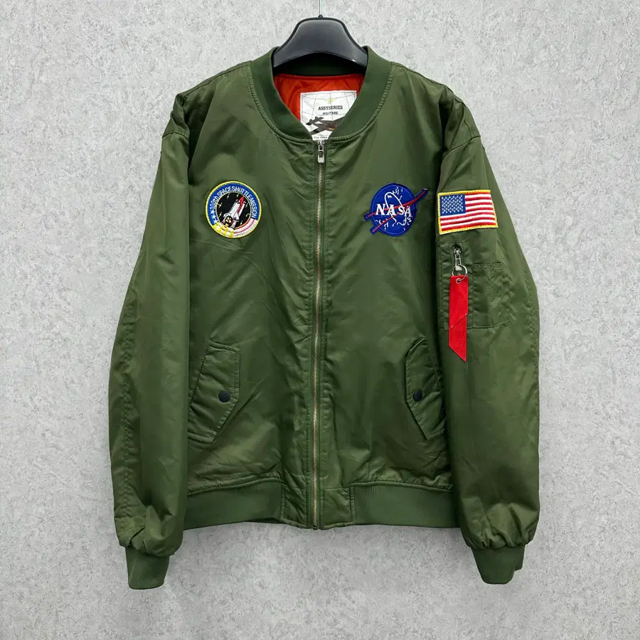 110 NASA 스페이스 남자 와펜 항공점퍼