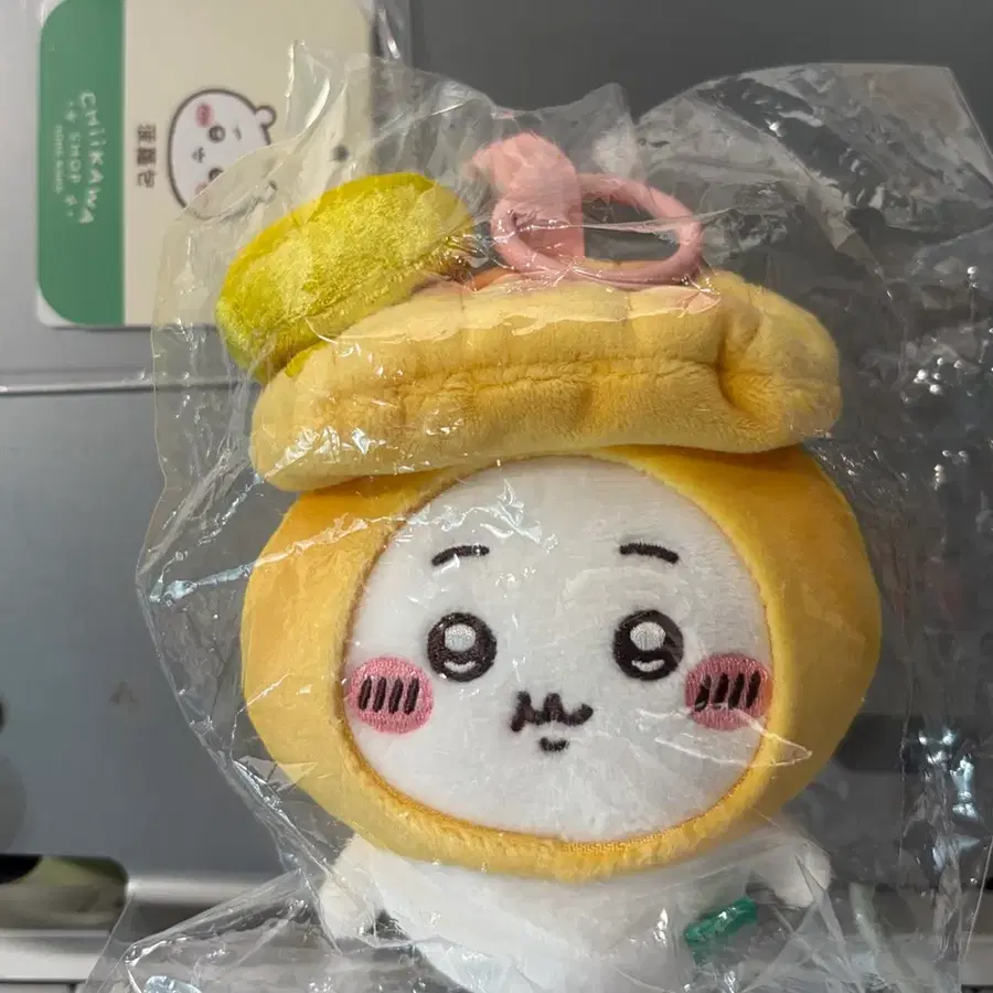 [미개봉] 치이카와 홍콩 한정 차찬탱 파인애플 번 마스코트