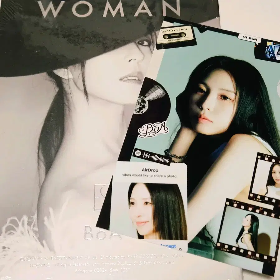 미개봉 보아 BoA 정규 9집 우먼 WOMAN CD 앨범