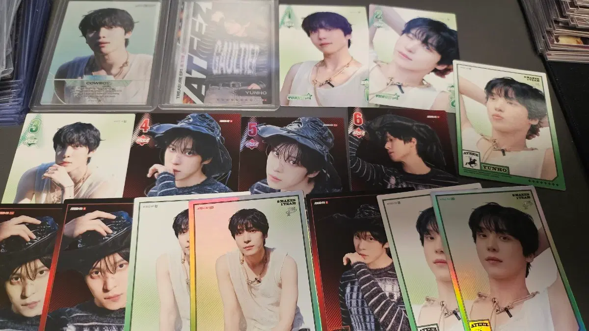 Tereca Ateez yunho 16 types bulk selling.