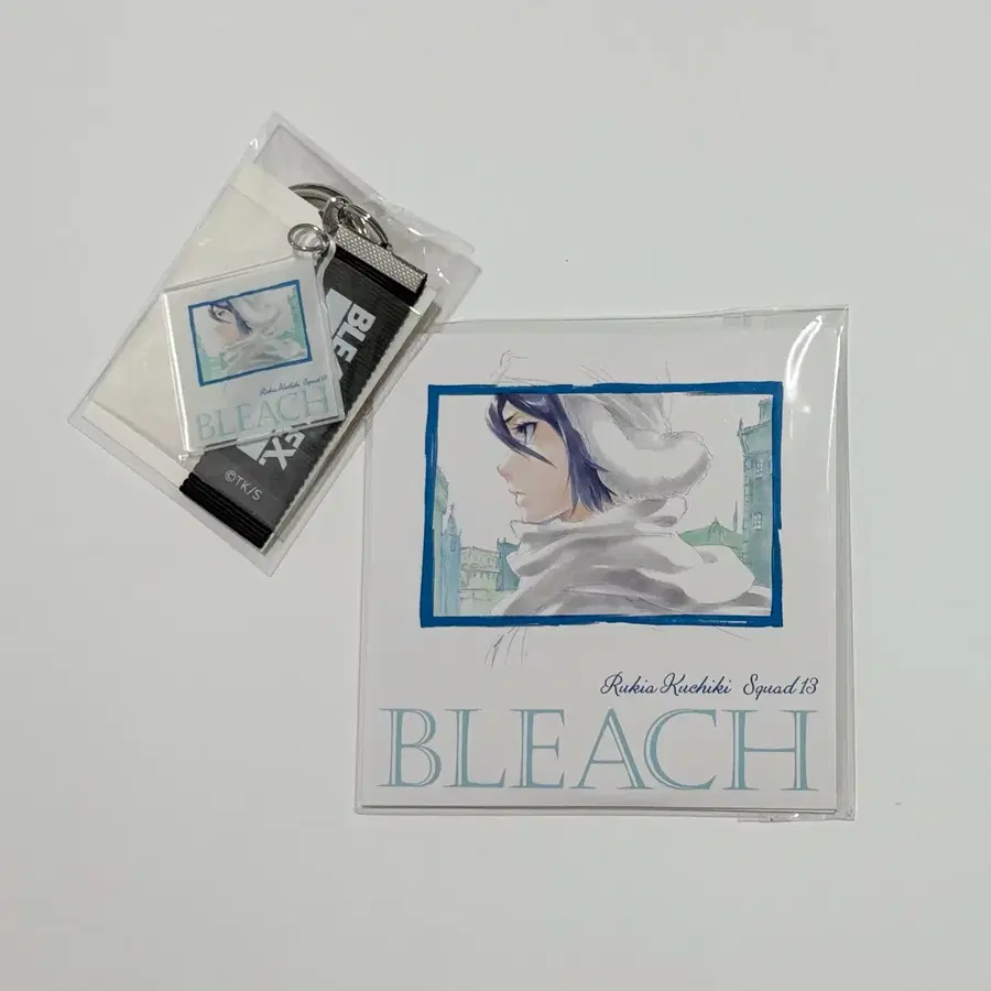 [무배] 블리치 원화전 레코드 코스터 키홀더 bleach ex. 루키아