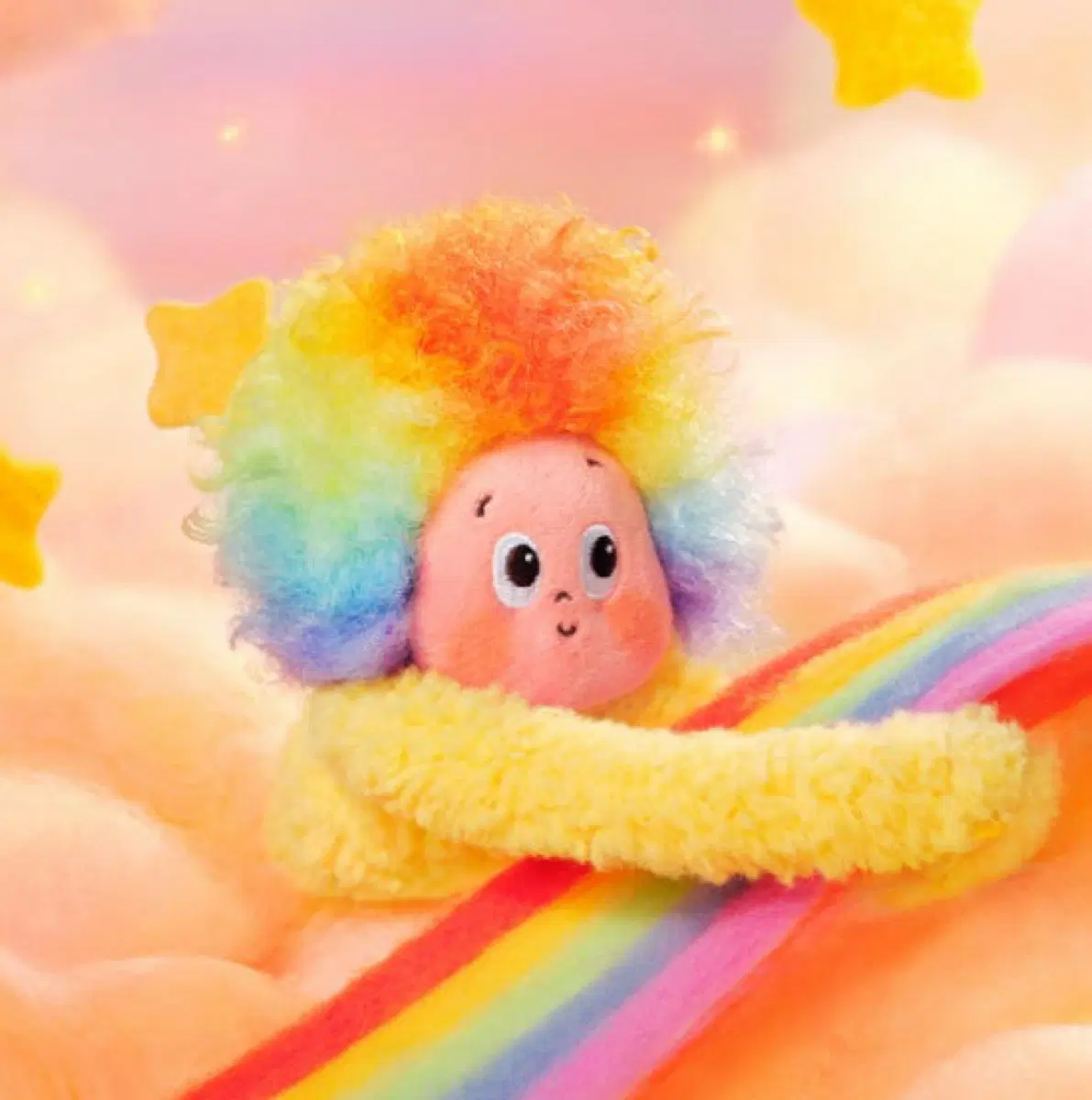 Secret) Pop Mart Little Star Weather Forecast doll keyring