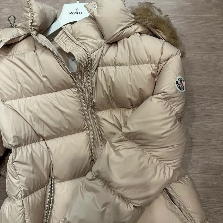 몽클레르 몽클레어 허드슨 베이지 롱패딩 사진 2