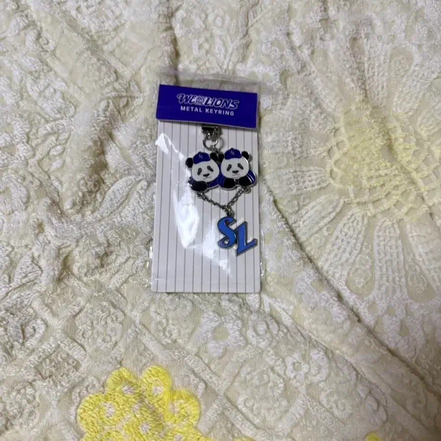 삼성라이온즈 에버랜드 바오패밀리 판다월드 키링