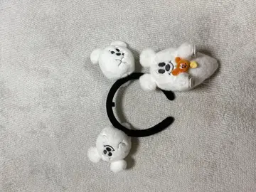 디즈니 머리띠 유령 어깨 인형 세트