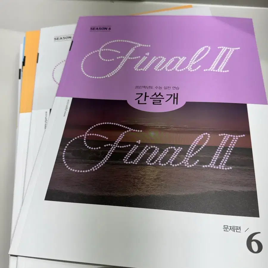 2027 수능대비 파이널 간쓸개 6권
