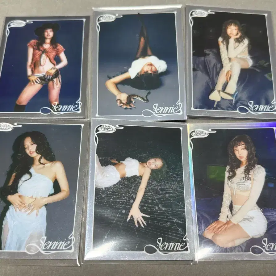 탑스 크롬 제니 베이스 1-6번 6장