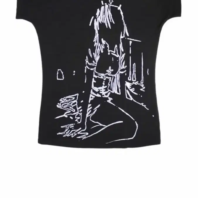 [bonnae] 아일렛 탑 블랙 1사이즈 (Eyelet top Black)