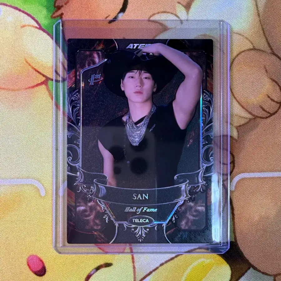 [번장최저가]에이티즈 최산 카드 테레카 ATEEZ SAN card TELECA