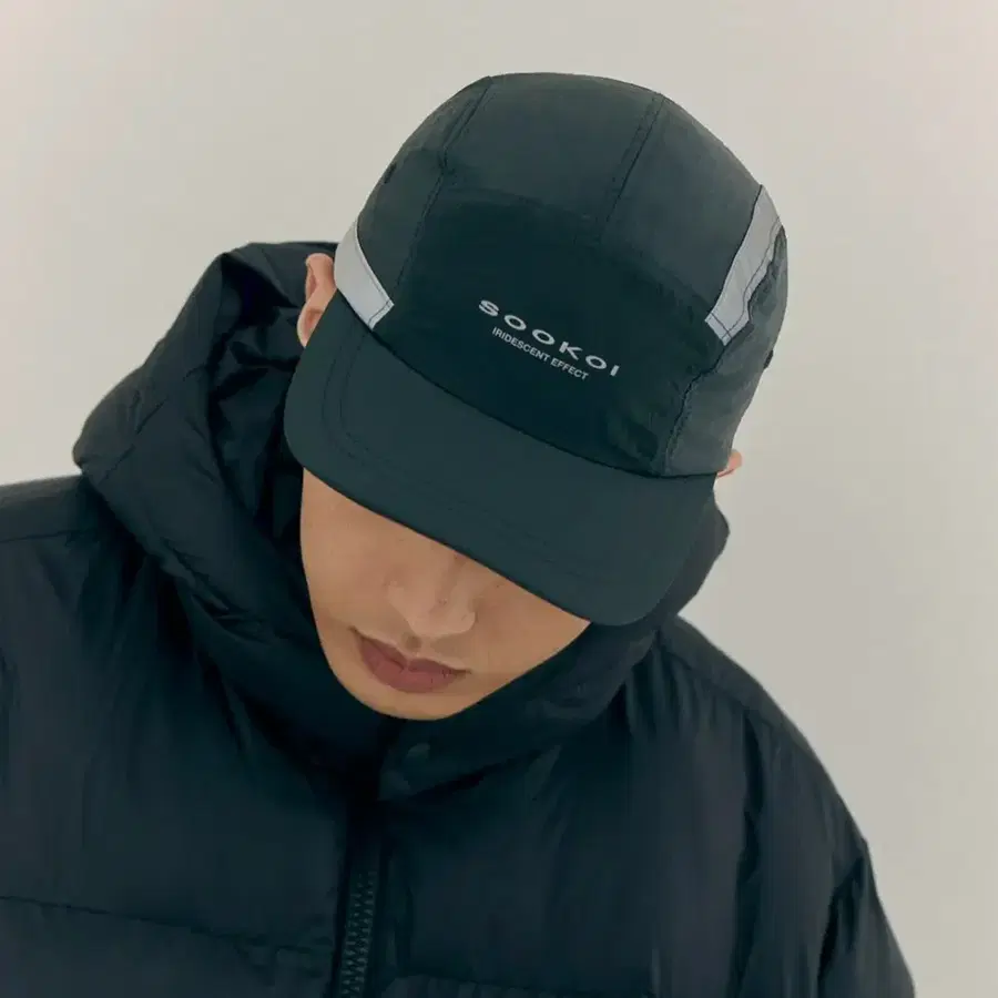 SOOKOI 캡 모자 네이비