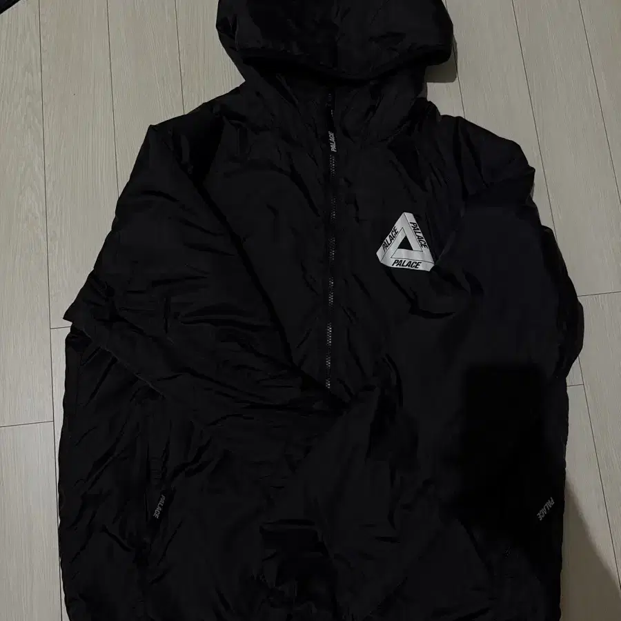 팔라스 리버시블 경량패딩 블랙XL
