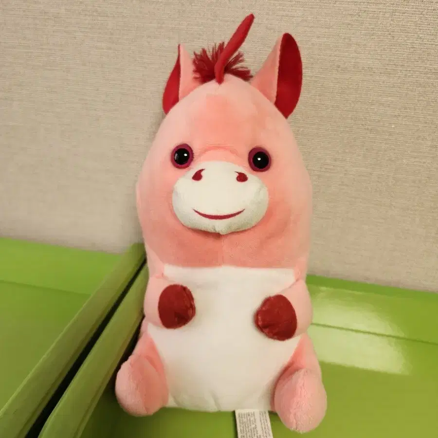 핑크색 당나귀 중형인형 25cm