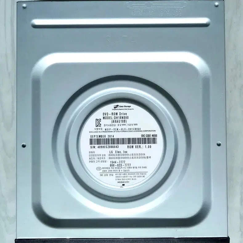 Hitachi(LG, DH-18NS60)DVD-RW ODD