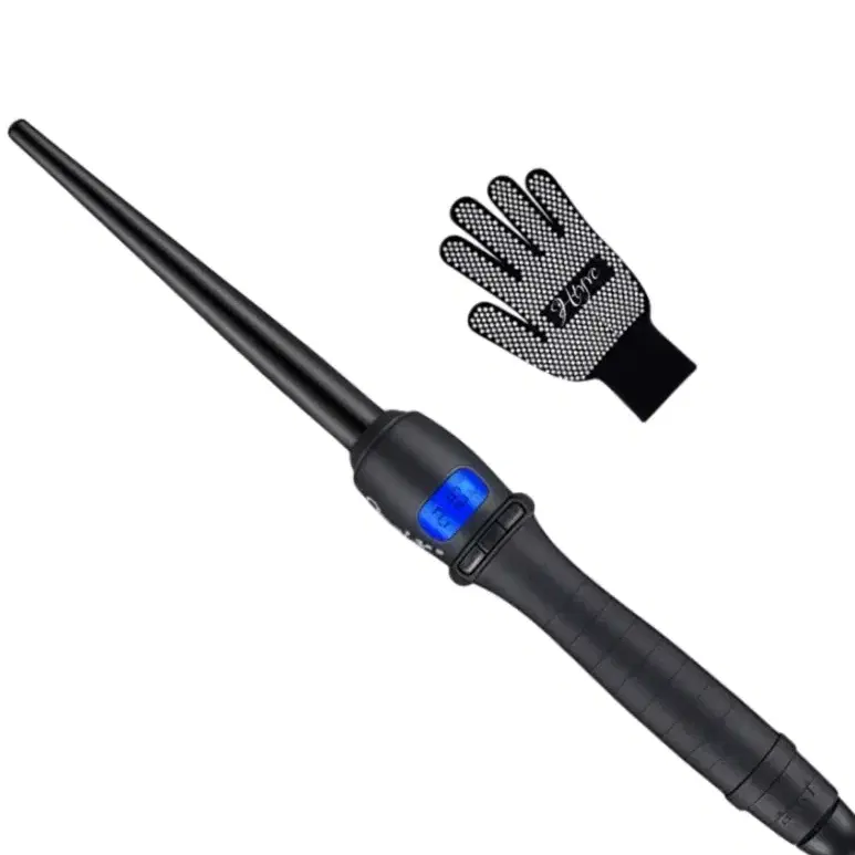 HTYVC 9〜19mm円巻セラミックボンゴデギ円錐形プロヘアゴデギーボリュームウェーブゴーデギ