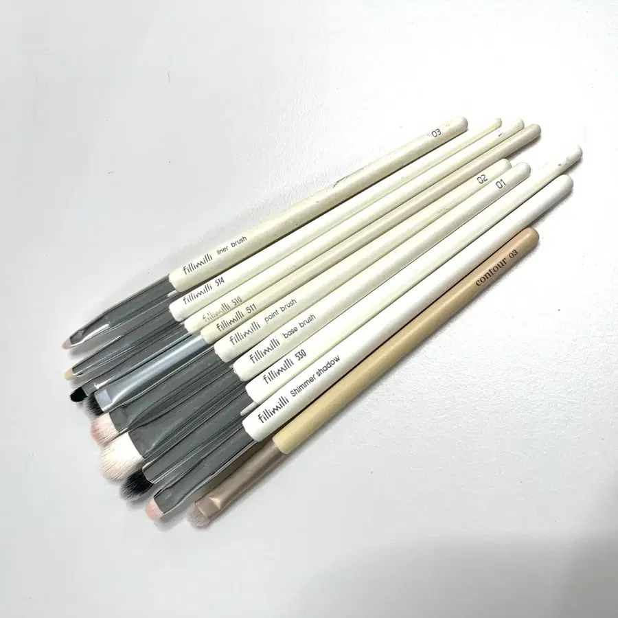 필리밀리 메이크업 브러쉬 일괄