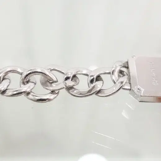 샤넬 중고 프리미에르 구르메트 쿼츠 체인 워치 시계 실버 H3250 CHANEL 사진 5